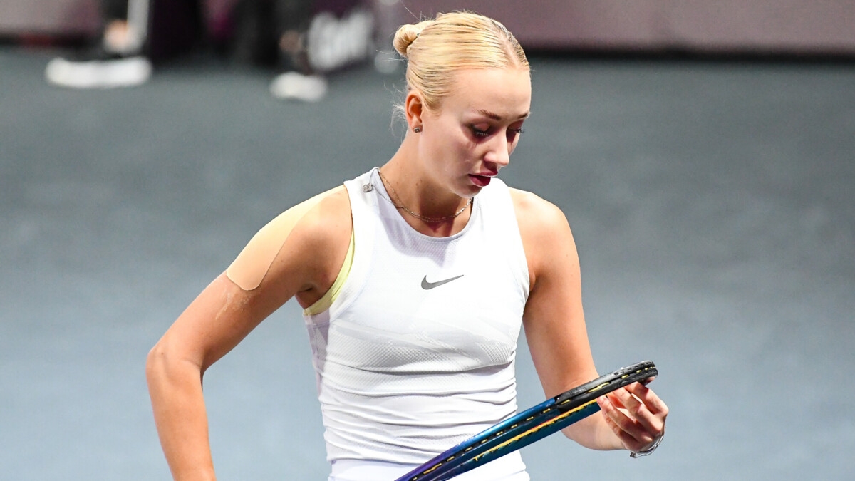 Стала известна причина снятия Потаповой с Уимблдонского турнира