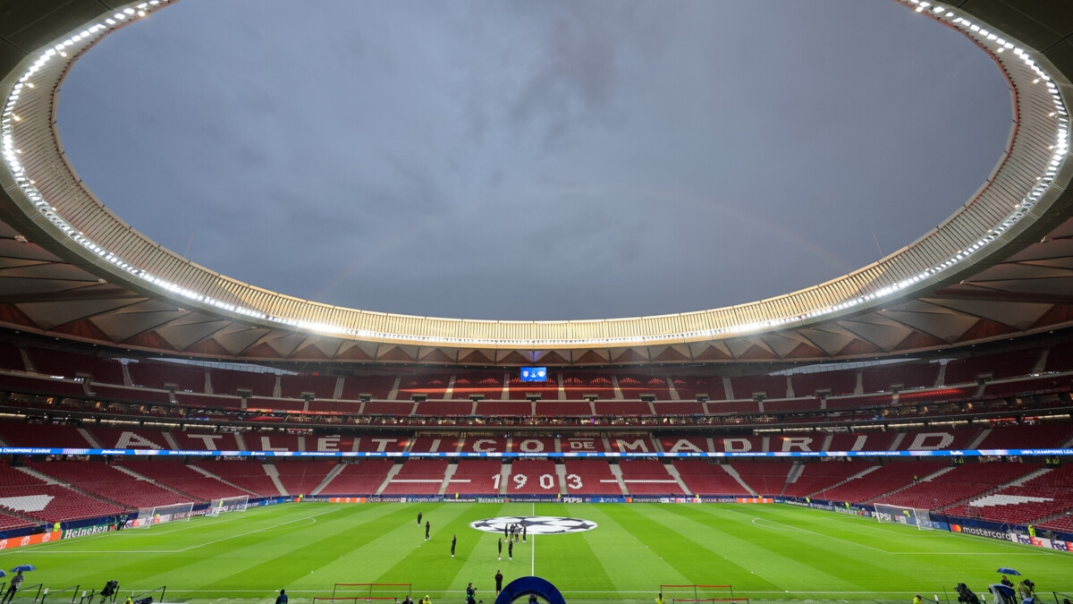 Стадион мадридского «Атлетико» примет финал Лиги чемпионов в 2027 году Стадион мадридского «Атлетико» примет финал Лиги чемпионов в 2027 году