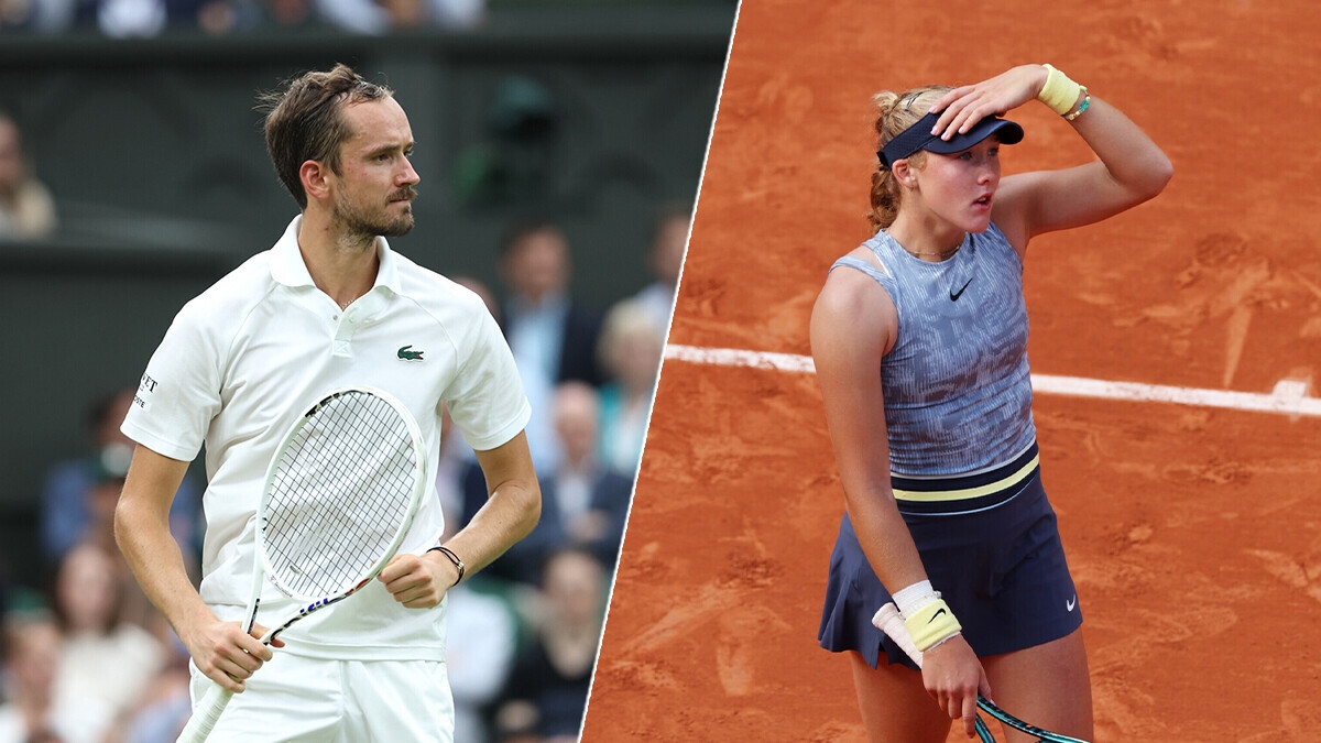 Андреева, Медведев и Рублев заявились в микст‑турнир US Open