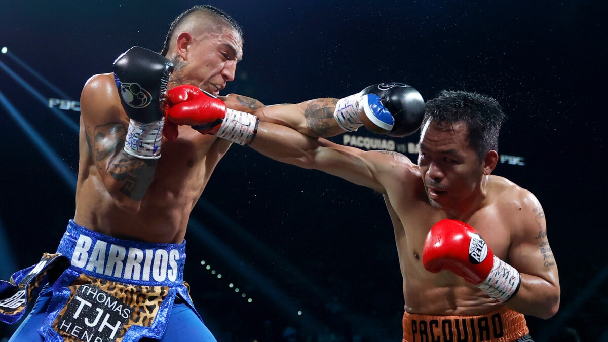 Бой Пакьяо и чемпиона WBC Барриоса завершился вничью