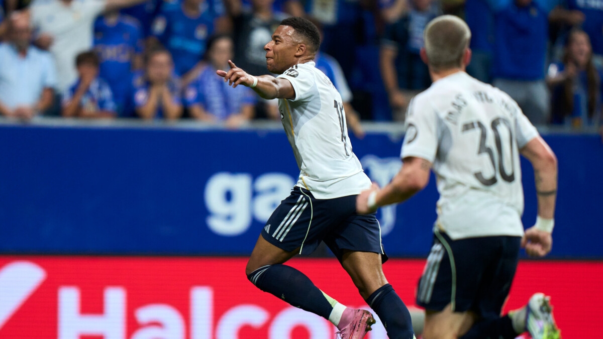 Дубль Мбаппе помог «Реалу» обыграть «Овьедо» в матче чемпионата Испании