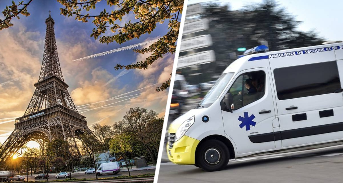 Из-за страшной жары закрыта для посещения Эйфелева башня в Париже Из-за страшной жары закрыта для посещения Эйфелева башня в Париже