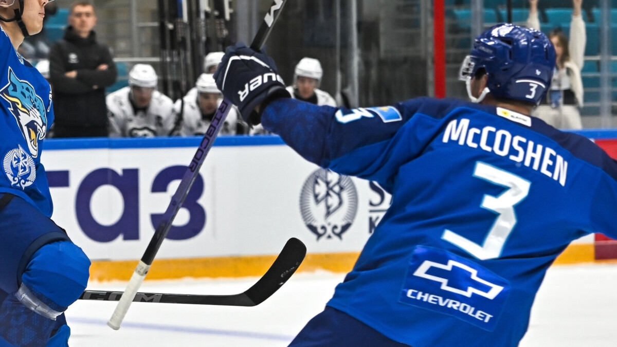 Защитник «Барыса» Маккошен получил перелом носа и переведен в список травмированных