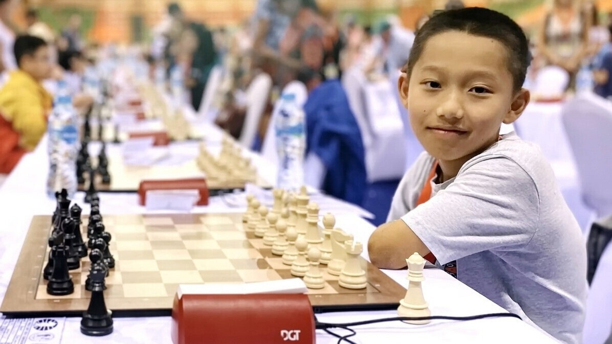 Десятилетнему российскому шахматисту Шогджиеву присвоено звание международного мастера