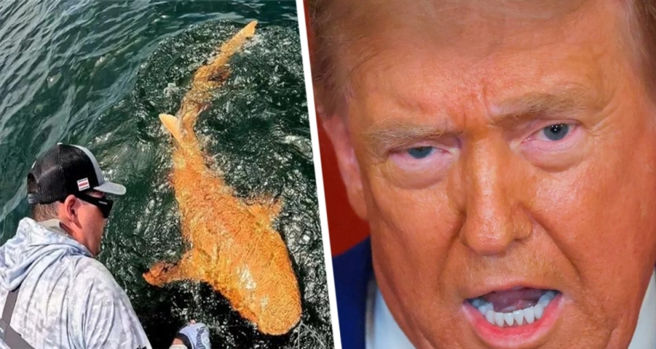 «Акула Трампа»: В Коста-Рике выловили оранжевого мутанта, вызвавшего бурю ассоциаций