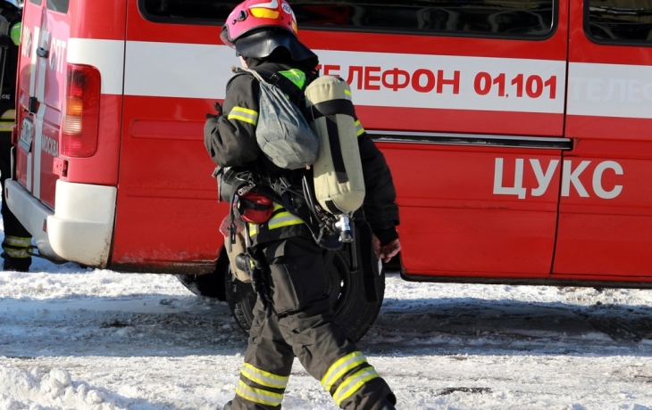 ДТП с фурами и пожаром заблокировало движение по федеральной трассе