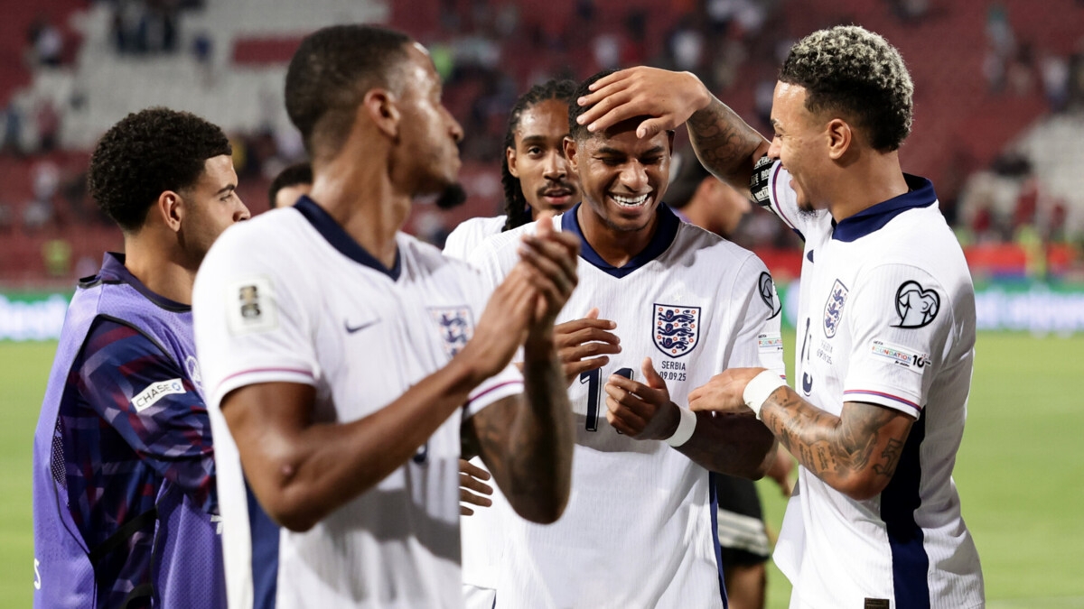 Сборная Англии с разницей в пять мячей разгромила Сербию в матче отбора ЧМ‑2026