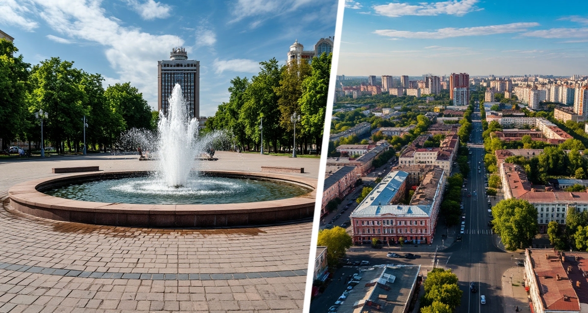 Прогулка по Краснодару: За кулисами Мельпомены – тайна Театральной площади раскрыта