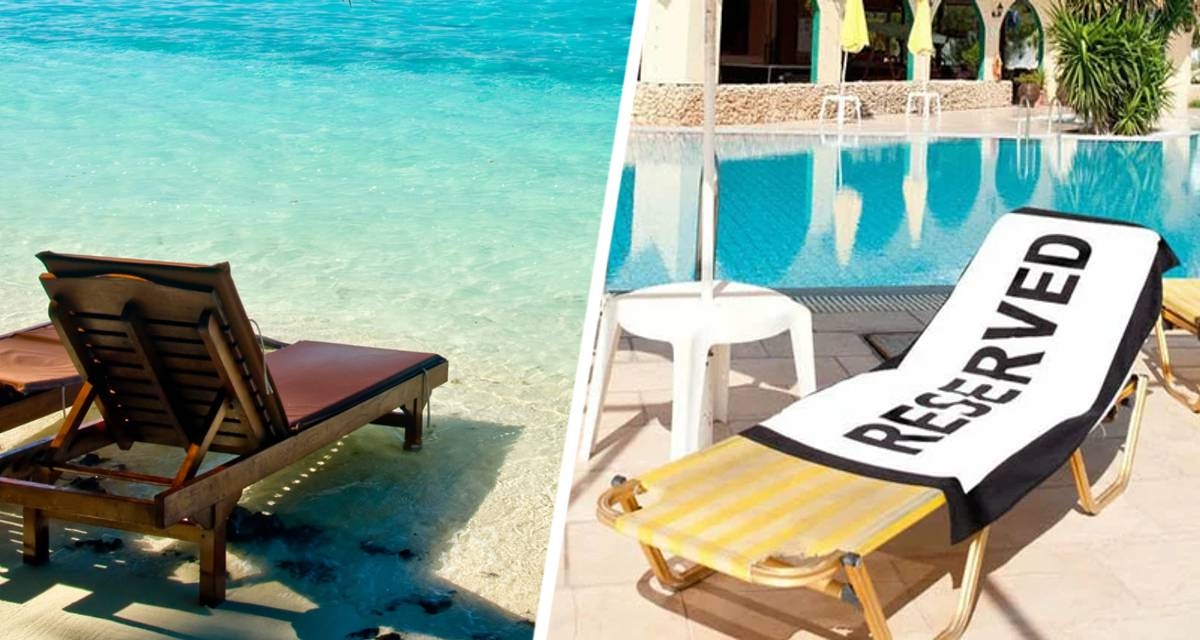 Самопровозглашённый «король шезлонгов» рассказал, как этим летом занять лучшее место у бассейна в отеле