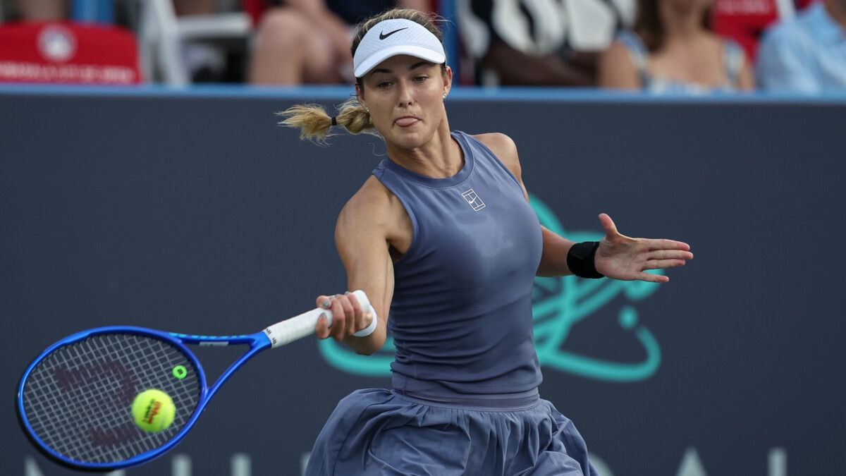 Калинская прокомментировала поражение в финале турнира WTA 500 в Вашингтоне