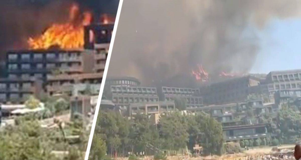 Пожар вспыхнул в 5-звёздочном отеле в Анталии, 622 туриста эвакуированы, отель опечатан Пожар вспыхнул в 5-звёздочном отеле в Анталии, 622 туриста эвакуированы, отель опечатан