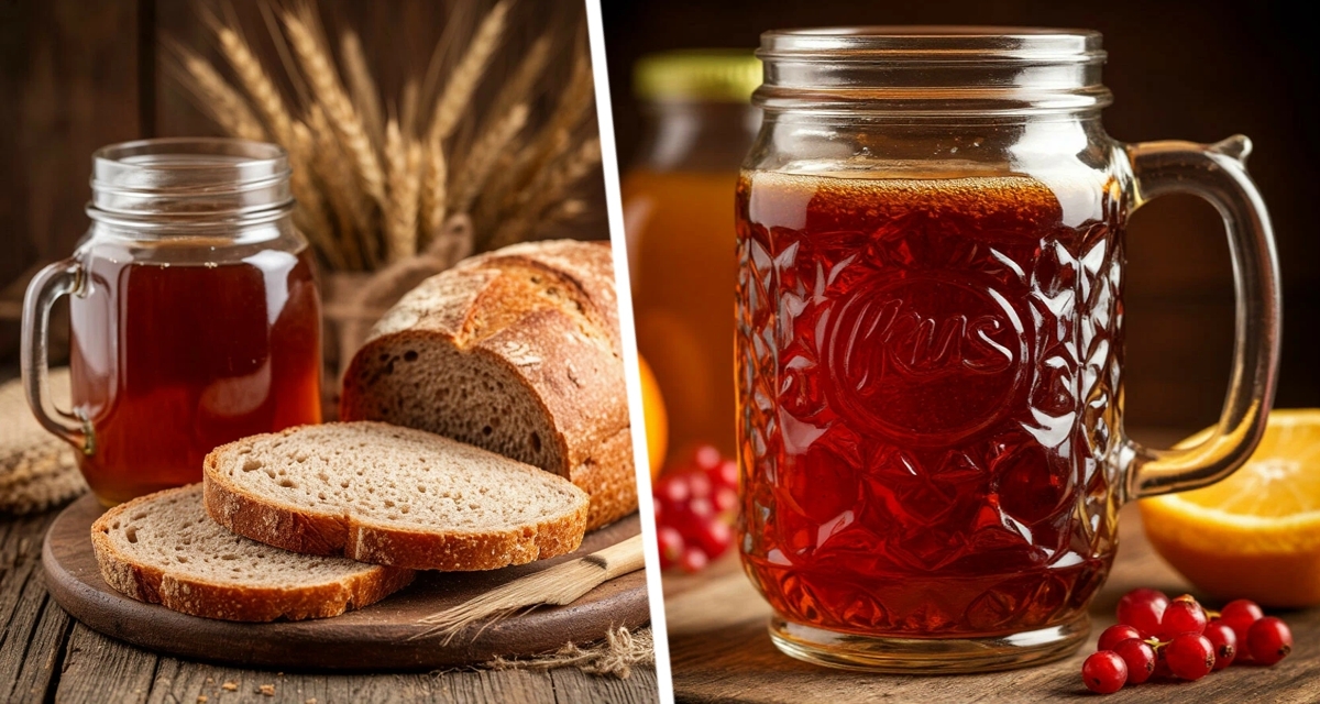 Больше квас не покупаю, а делаю сам из бородинского хлеба: просто, вкусно и никакой химии