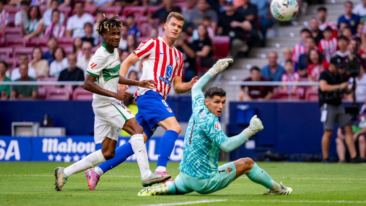 «Атлетико» сыграл вничью с «Эльче в матче чемпионата Испании