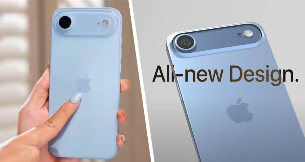 Небесная лёгкость: iPhone 17 Air в цвете Sky Blue взбудоражил воображение