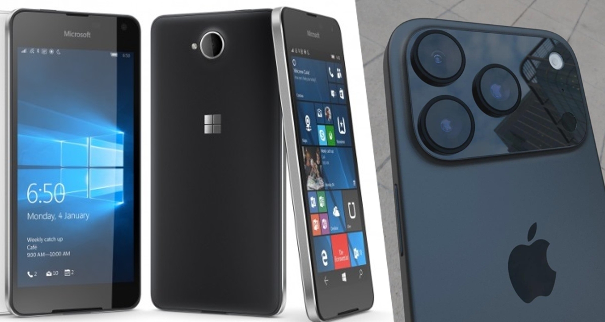 Смартфон Lumia Microsoft против Xiaomi 15, iPhone 17 и Galaxy S25