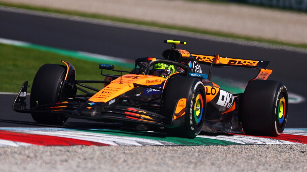 Норрис стал лучшим в третьей свободной практике Гран‑при Италии «Формулы‑1»