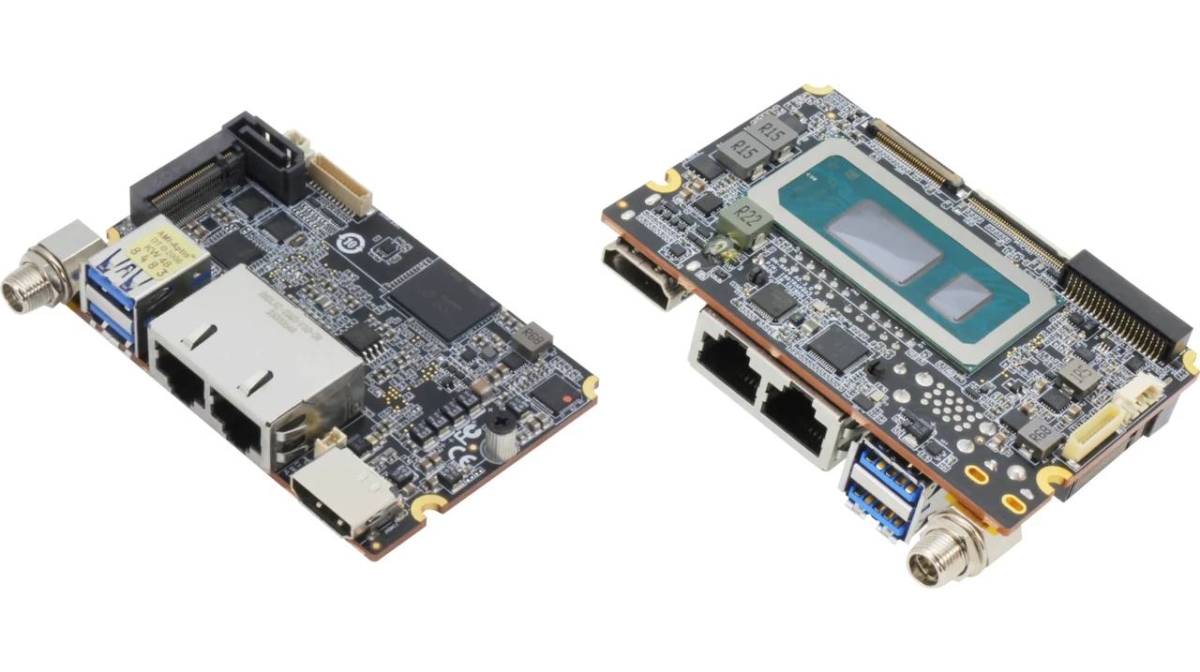 AAEON выпустила самый компактный одноплатный компьютер с чипами Intel Core 13-го поколения