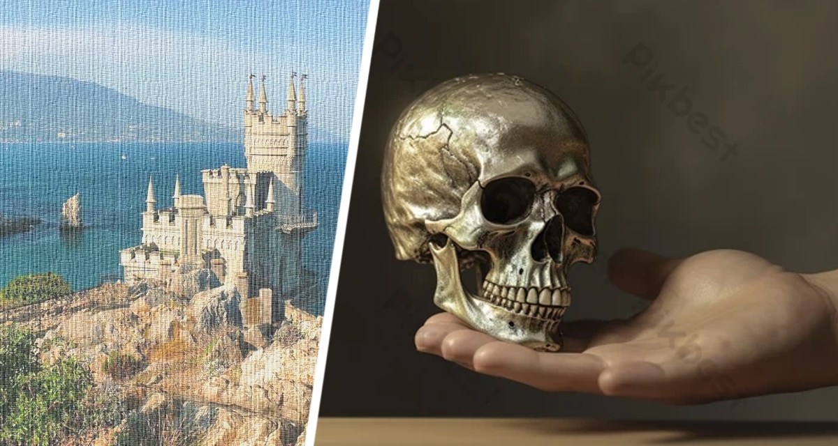 Российская туристка везла череп мужа на отдых в Крым