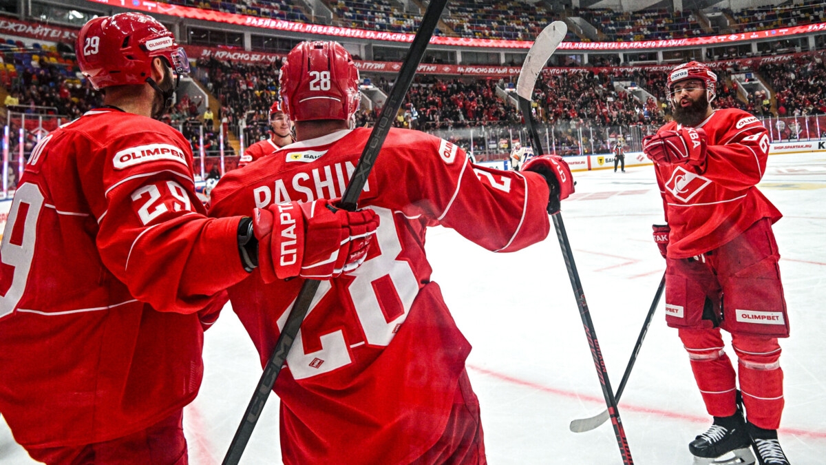 «Спартак» обыграл «Шанхайских Драконов», в основное время команды забили по шесть шайб «Спартак» обыграл «Шанхайских Драконов», в основное время команды забили по шесть шайб