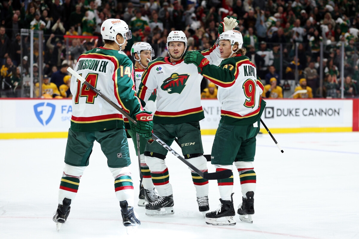 Шайбы Капризова и Юрова помогли «Миннесоте» обыграть «Айлендерс»