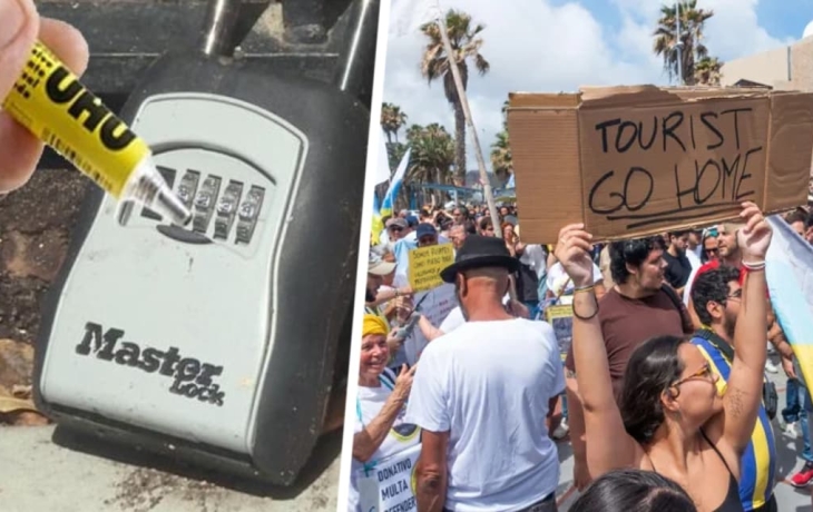 Вооружённые суперклеем протестанты начнут массовую акцию против туристов по всей Испании