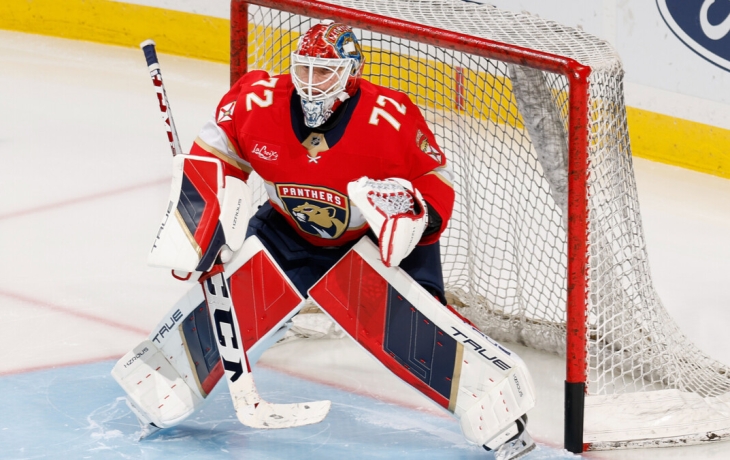 &laquo;Каролина&raquo; победила &laquo;Флориду&raquo; в матче НХЛ, Бобровский признан второй звездой матча