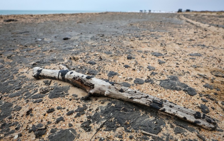 В Анапе начнут очищать пляжи вулканической пылью