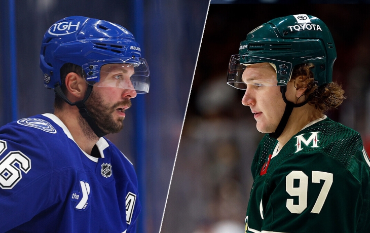 Кучеров и Капризов вошли в пятерку лучших нападающих НХЛ по версии хоккеистов лиги