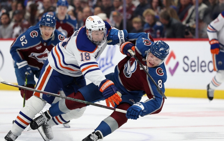 &laquo;Эдмонтон&raquo; отыгрался с 0:3 и одержал победу над &laquo;Колорадо&raquo;, у Подколзина голевой пас