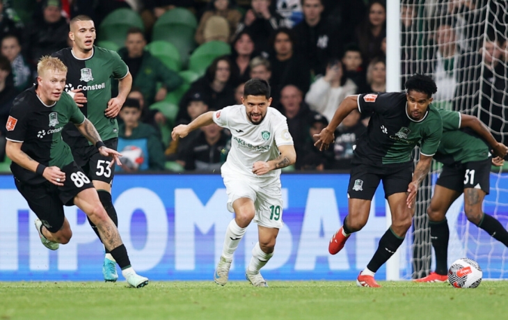 &laquo;Краснодар&raquo; проиграл на своем поле &laquo;Ахмату&raquo; и вылетел из Кубка России по футболу