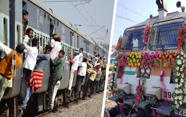 Мурашки по коже и волосы дыбом встают: турист поделился впечатлениями от поездки на поезде в Индии Мурашки по коже и волосы дыбом встают: турист поделился впечатлениями от поездки на поезде в Индии