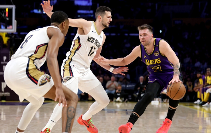 &laquo;Лос‑Анджелес Лейкерс&raquo; обыграли &laquo;Нью‑Орлеан&raquo; в НБА, Дончич набрал 35 очков