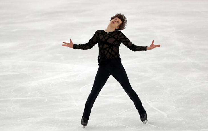 Чемпион России Дикиджи работает над постановкой короткой программы на следующий сезон, сообщил тренер