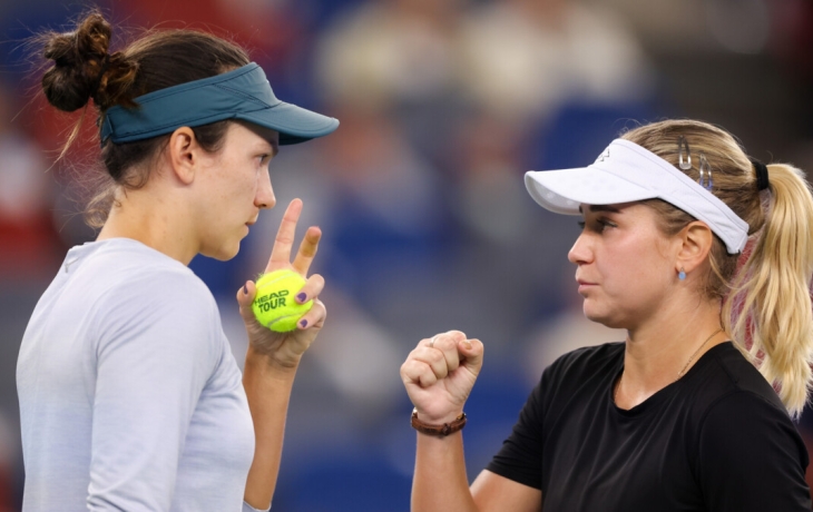 Россиянка Хромачева в паре с Данилиной вышла в полуфинал теннисного турнира в Линце