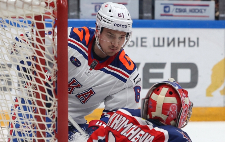 «СКА готов к плей‑офф на 80%, сейчас выйдут травмированные и пойдем в бой» — Хайруллин «СКА готов к плей‑офф на 80%, сейчас выйдут травмированные и пойдем в бой» — Хайруллин