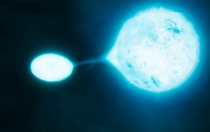 «Невозможная» пара звезд-вампиров странно ведет себя в космосе «Невозможная» пара звезд-вампиров странно ведет себя в космосе