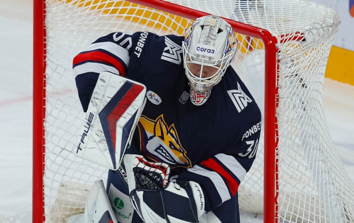 Голкипер &laquo;Металлурга&raquo; Набоков остался в запасе на третий матч плей‑офф Кубка Гагарина с &laquo;Авангардом&raquo;