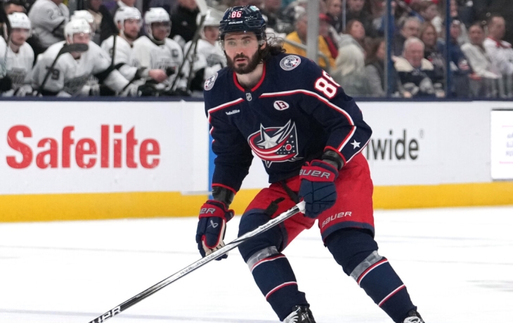 &laquo;Нью‑Джерси&raquo; победил &laquo;Коламбус&raquo; в матче НХЛ, Марченко забил 25‑й гол