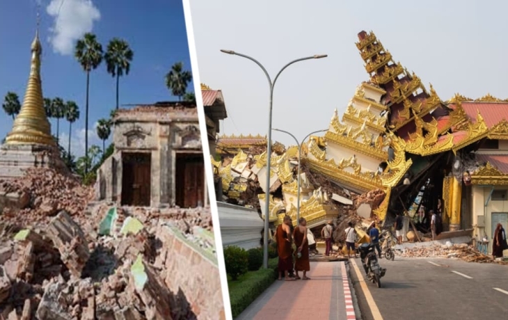 Какие туристические достопримечательности разрушены землетрясением