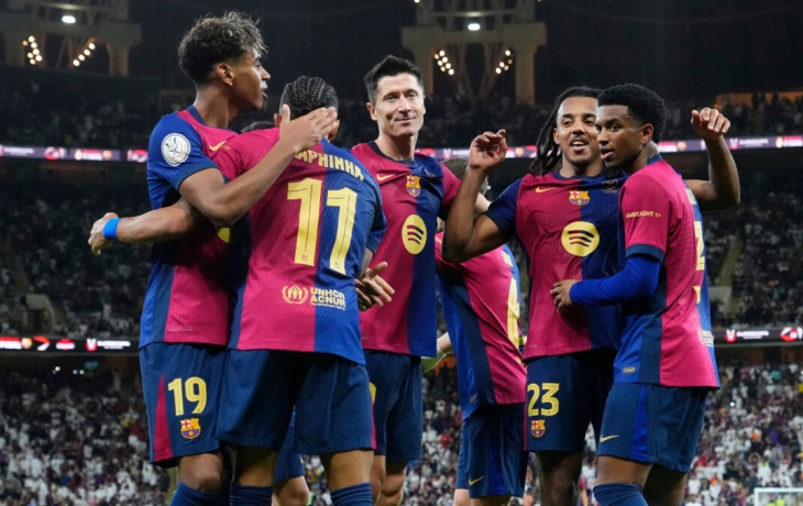 Защитник &laquo;Барселоны&raquo; пропустит больше месяца из‑за травмы в финале Суперкубка Испании &mdash; СМИ