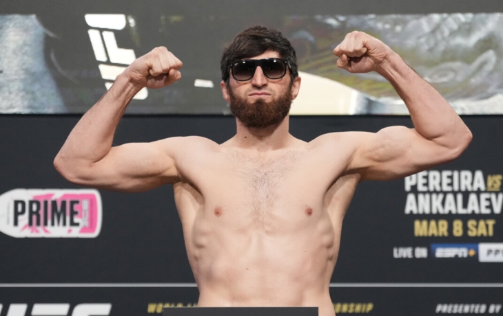Анкалаев и Перейра показали одинаковый вес перед турниром UFC 313 Анкалаев и Перейра показали одинаковый вес перед турниром UFC 313