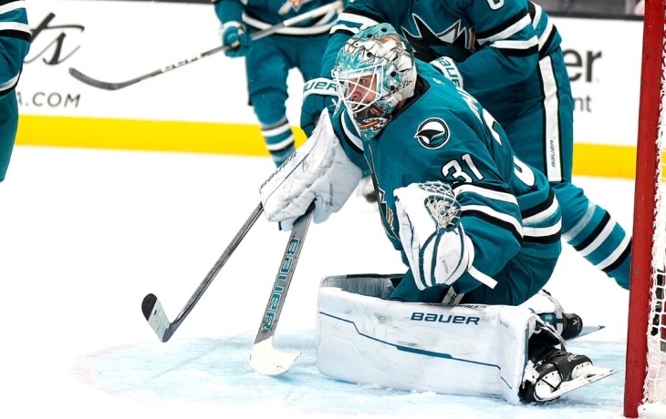 &laquo;Эдмонтон&raquo; переиграл &laquo;Сан‑Хосе&raquo; в матче НХЛ, Романов отразил 30 бросков