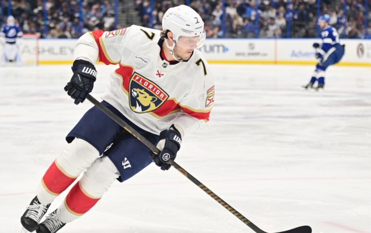 «Флорида» победила «Анахайм» в матче НХЛ, Куликов отдал голевой пас «Флорида» победила «Анахайм» в матче НХЛ, Куликов отдал голевой пас