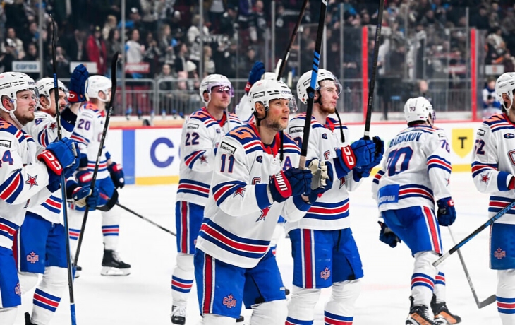 Петербургский СКА выбрал девиз на плей‑офф КХЛ