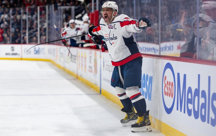 Овечкин повторил рекорд Гретцки по голам в первых периодах