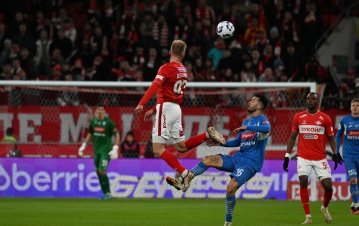 &laquo;Спартак&raquo; дома проиграл махачкалинскому &laquo;Динамо&raquo; в 24‑м туре РПЛ, Медина не забил пенальти в концовке