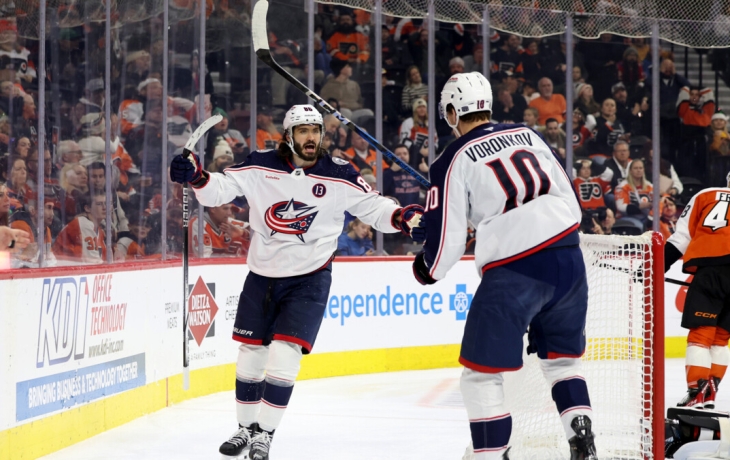 Марченко обошел Капризова и поднялся на второе место среди российских бомбардиров сезона НХЛ Марченко обошел Капризова и поднялся на второе место среди российских бомбардиров сезона НХЛ