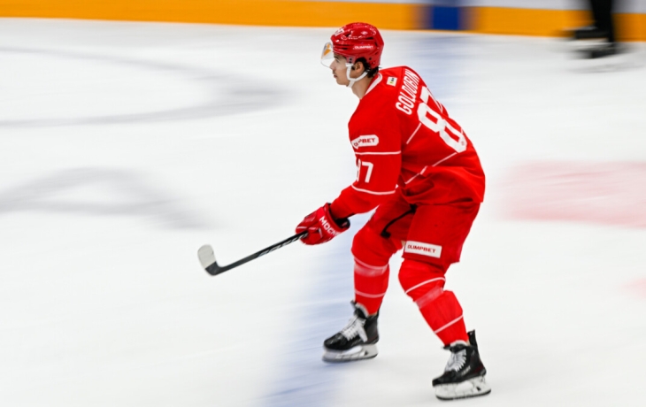 Хоккеист &laquo;Спартака&raquo; Лукьянцев: &laquo;Голдобин вышел биться, у него были шикарные силовые, поэтому получилось забить. Хоккейный бог все видит&raquo;