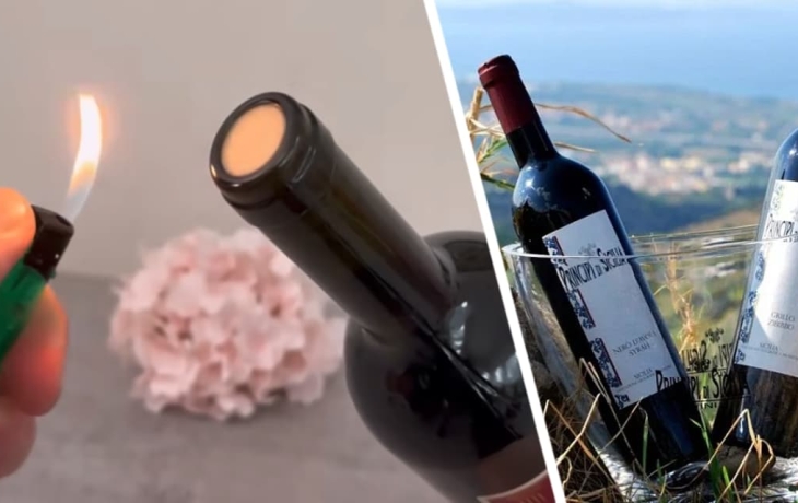 Как открыть бутылку вина с помощью зажигалки и без штопора Как открыть бутылку вина с помощью зажигалки и без штопора