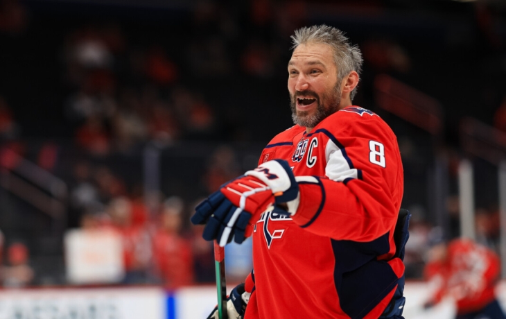 Овечкин впервые после травмы вышел на лед в матче НХЛ против &laquo;Торонто&raquo;